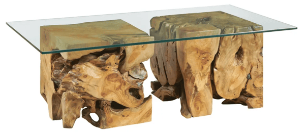 Root Live Edge Coffee Table