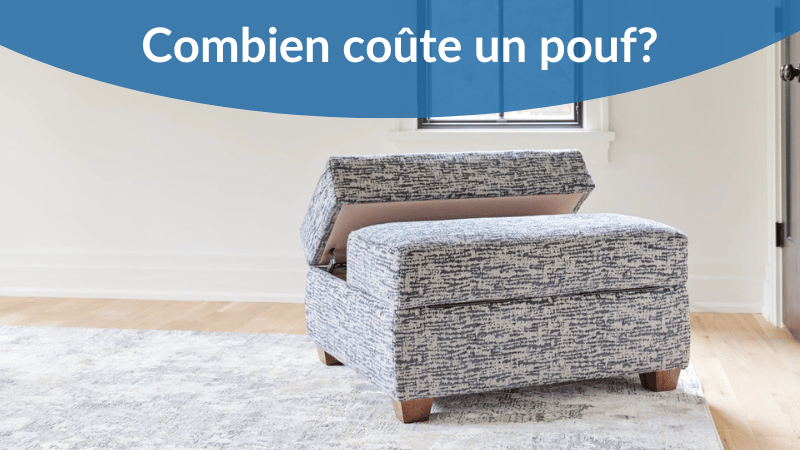 Combien coûte un pouf ?