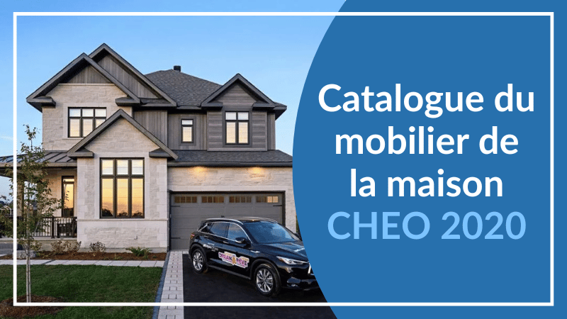 Catalogue du mobilier de la maison CHEO 2020