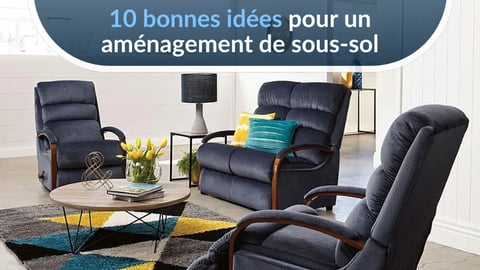 20 des plus belles idées d'aménagement de sous-sol