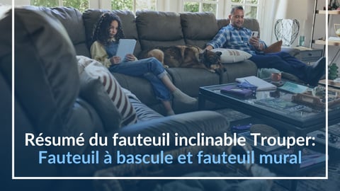 Examen du fauteuil inclinable Trouper : Fauteuil à bascule et fauteuil mural