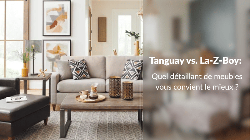 Tanguay vs. La-Z-Boy : Quel détaillant de meubles vous convient le mieux ?