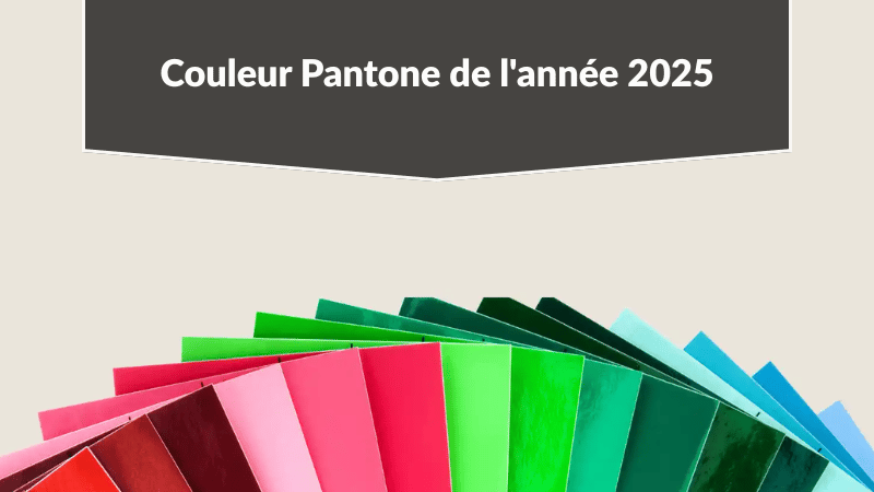 Couleur Pantone de l'année 2025