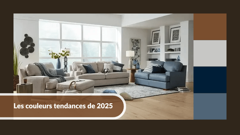 Les couleurs tendances de 2025