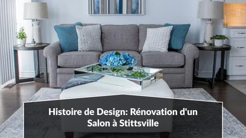 Rénovation du rez-de-chaussée à Stittsville (Ontario)