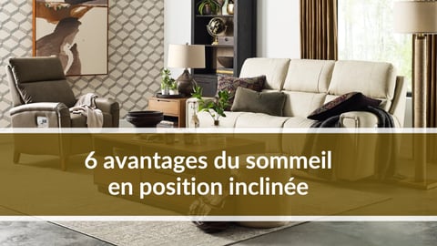 6 avantages du sommeil en position inclinée