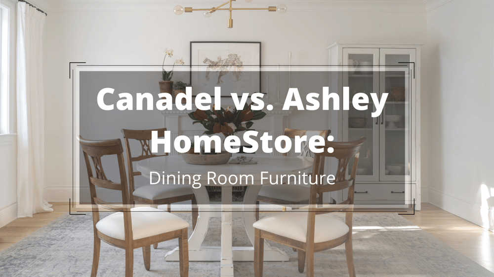 Canadel & Ashley HomeStore Dining Room Furniture Featured Image