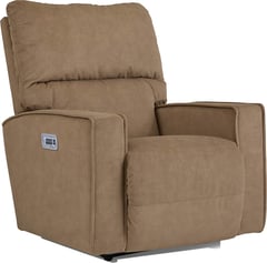 Maddox  Power Rocking Recliner w Headrest & Lumbar