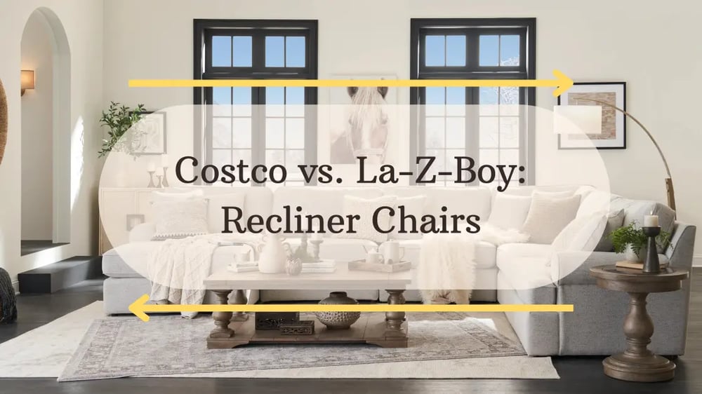 Costco Wholesale vs. La-Z-Boy: recliner Chairs
