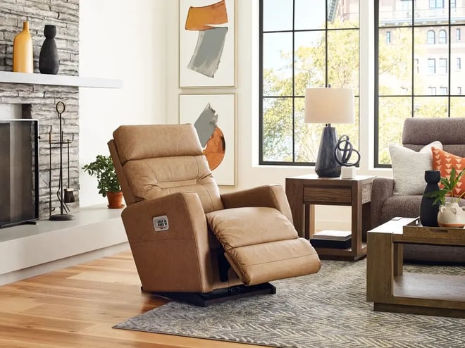 Leather Recliner Chair