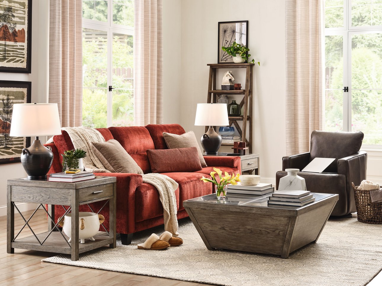 Can You Mix Leather and Fabric Furniture? A Complete Guide to a ...