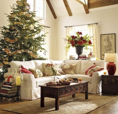 How to Arrange your Living Room Around your Christmas Tree