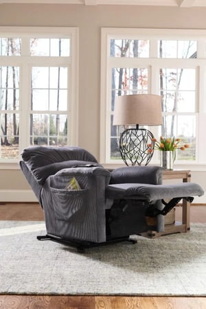 La-Z-Boy Margaret Lift Recliner, fully reclined