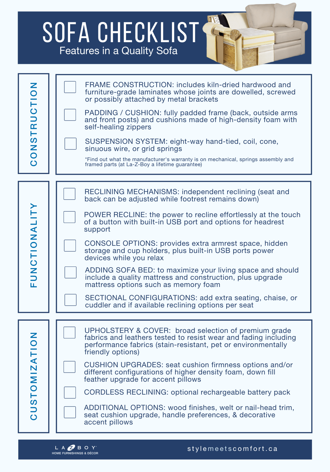 Sofa Guide