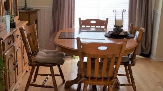 dining room before photo