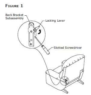 How to disassemble a La-Z-Boy Recliner