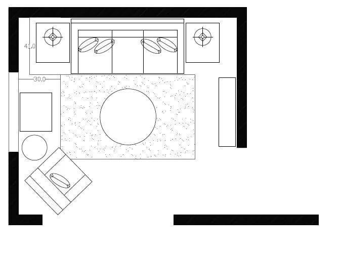 Rockland Design Project Living and dining room makeover