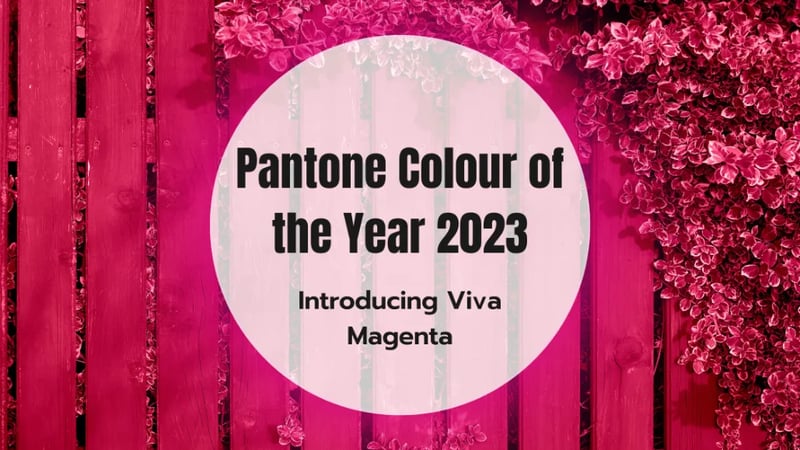Pantone Colour of the Year for 2023