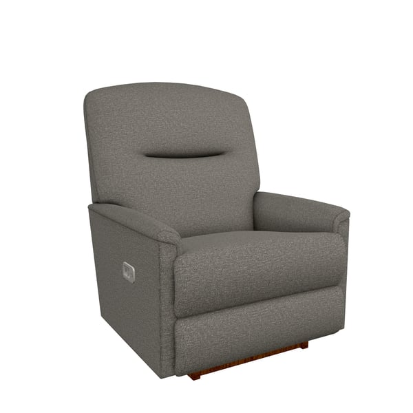 Aries Fabric Power Rocking Recliner w Headrest