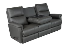 Ethan  Full Reclining Loveseat w/ Table