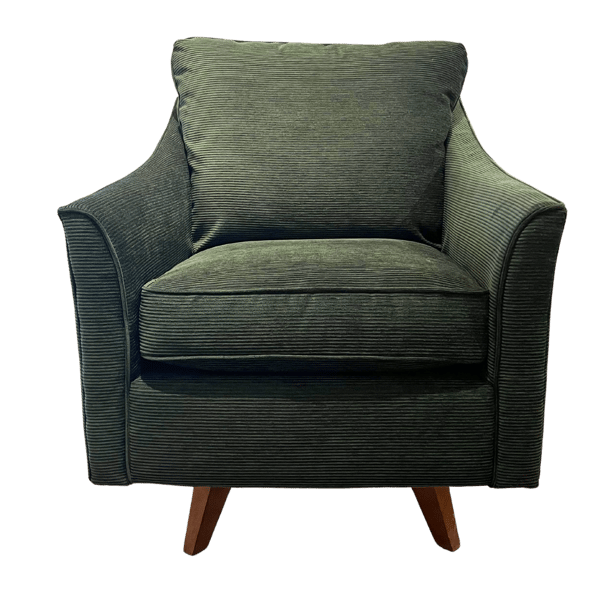 Reegan Fabric High Leg Swivel Chair