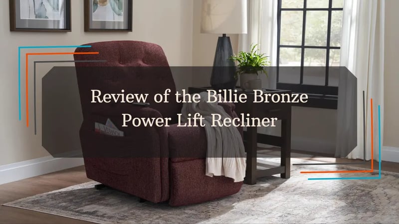 Review of La-Z-Boy’s Billie Bronze Power Lift Recliner