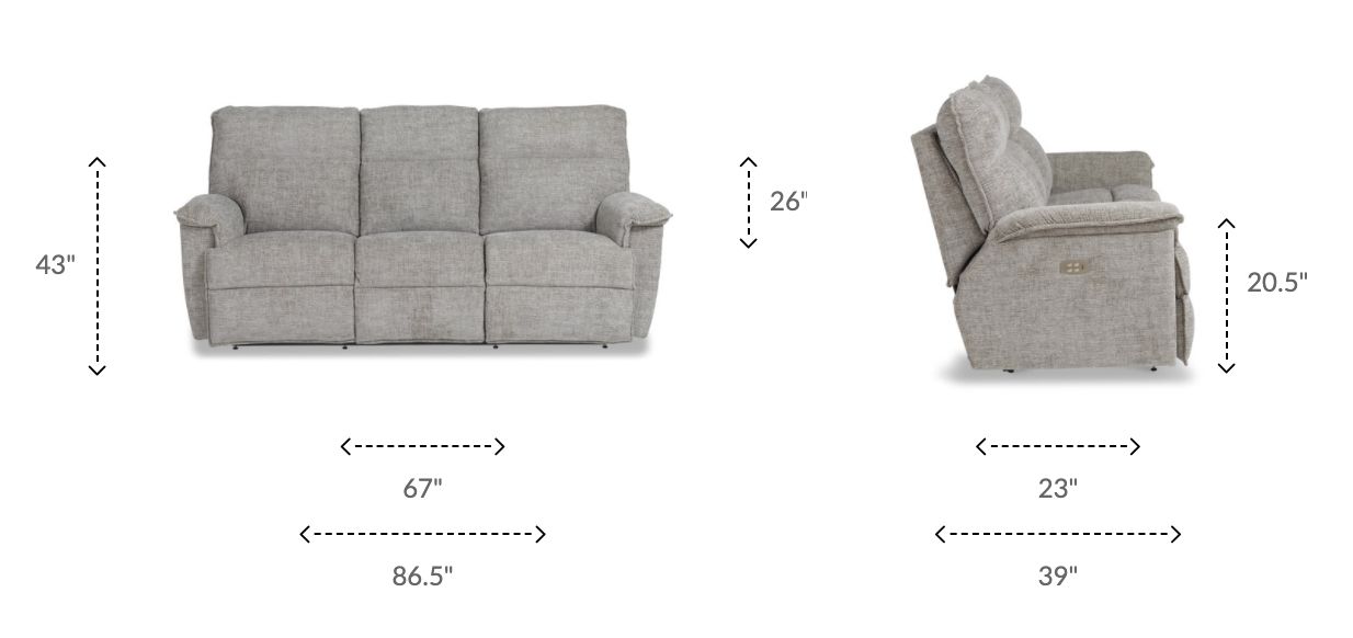Jay Sofa Dimensions