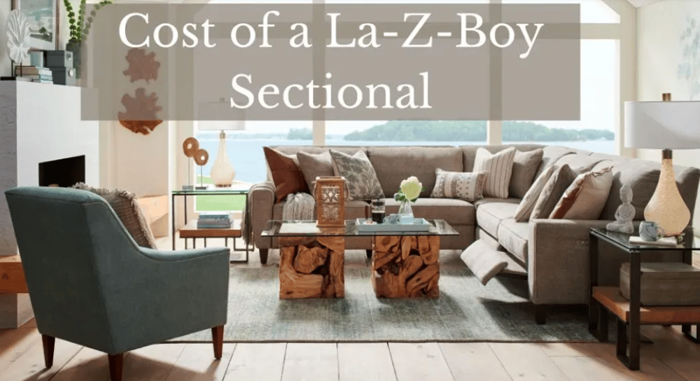 How much does a sectional cost at la-z-Boy