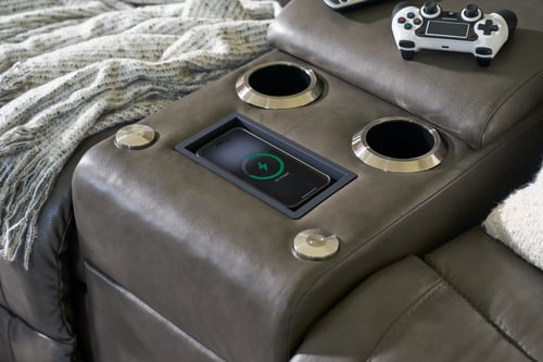 La-Z-Boy loveseat console technology