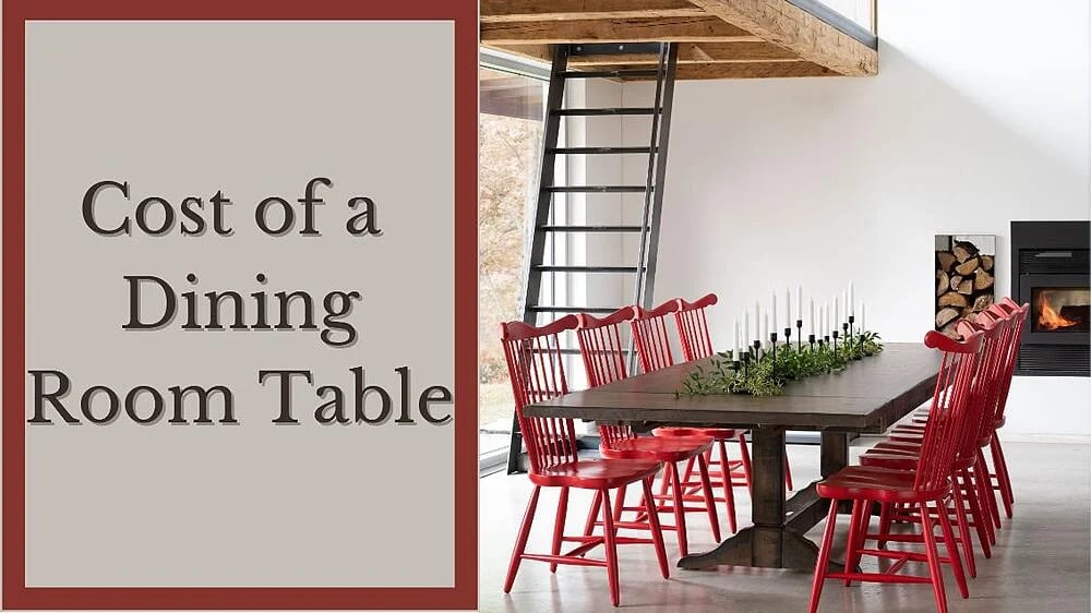 How Much Does a Dining Room Table Cost?