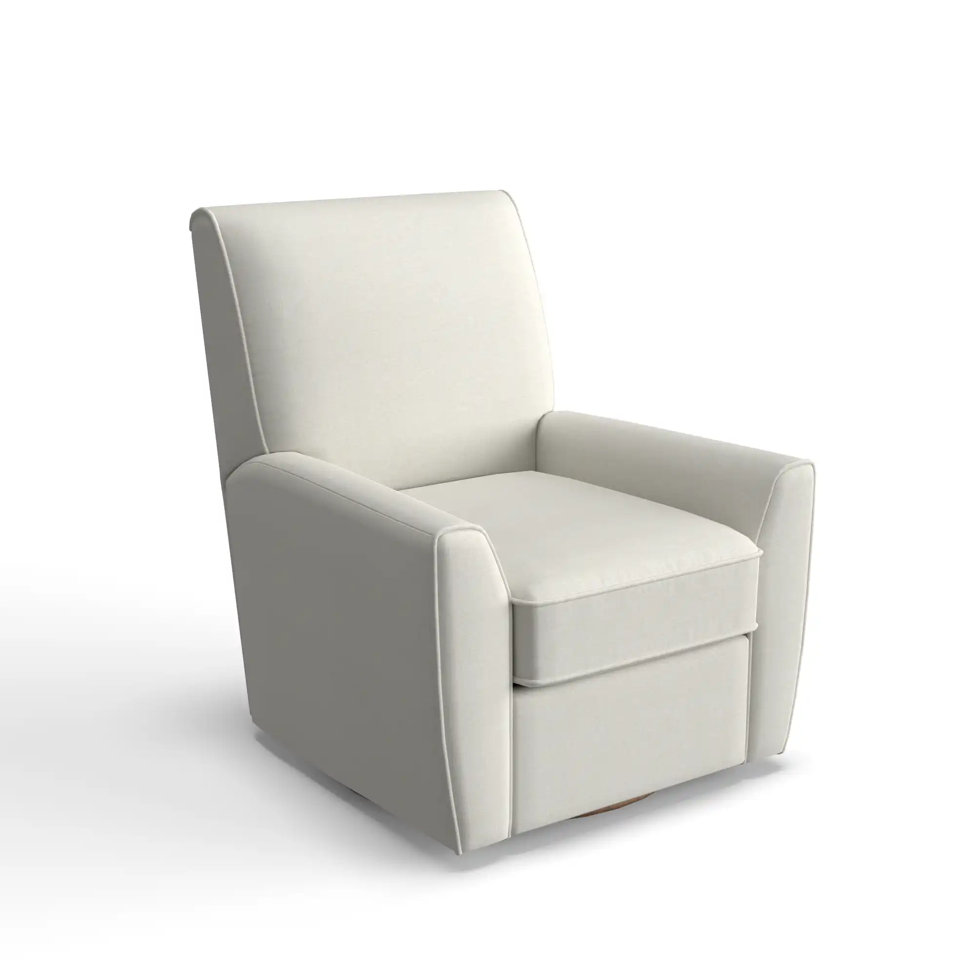 Dora Fabric Swivel Gliding Chair