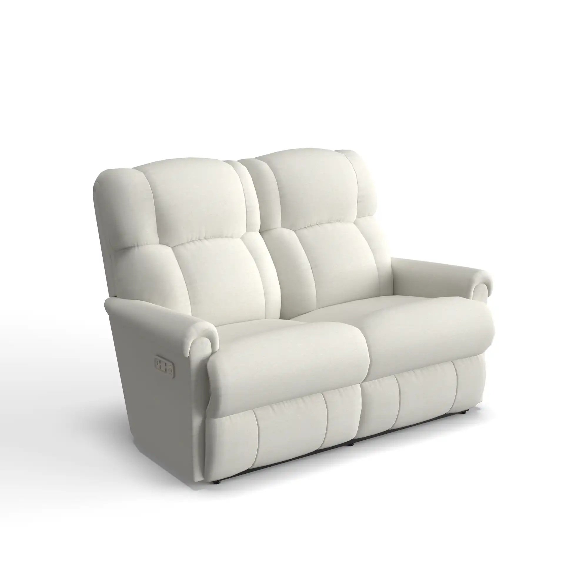 Pinnacle Fabric Power Wall Reclining Loveseat w/ Headrest