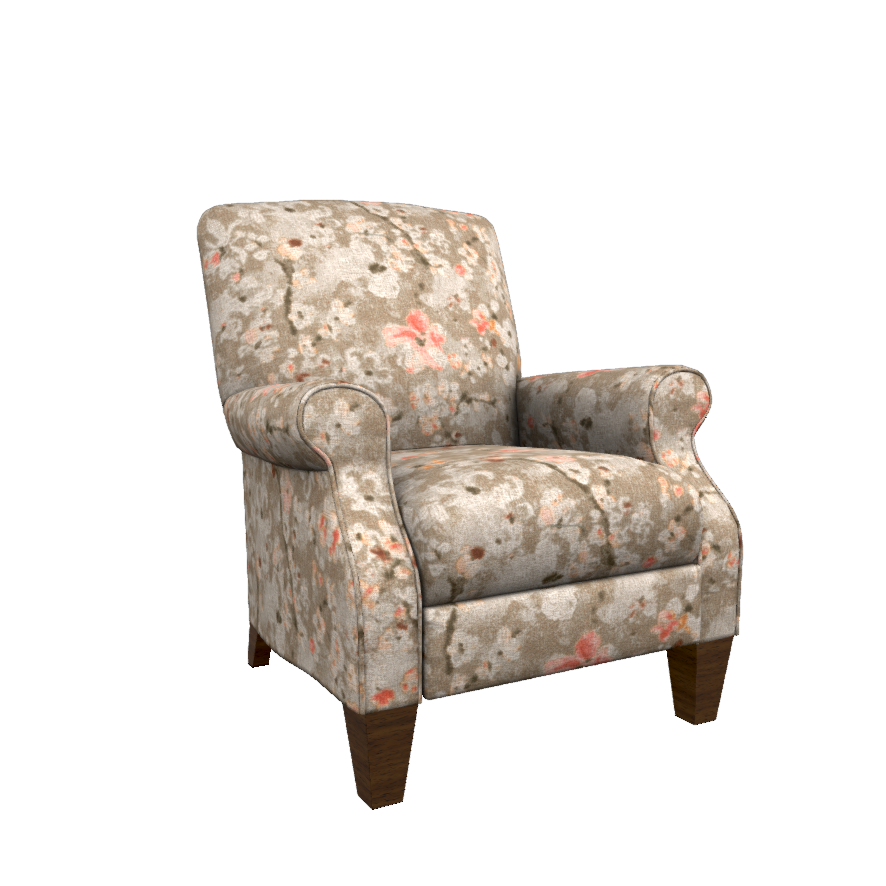 Charlotte Fabric High Leg Recliner