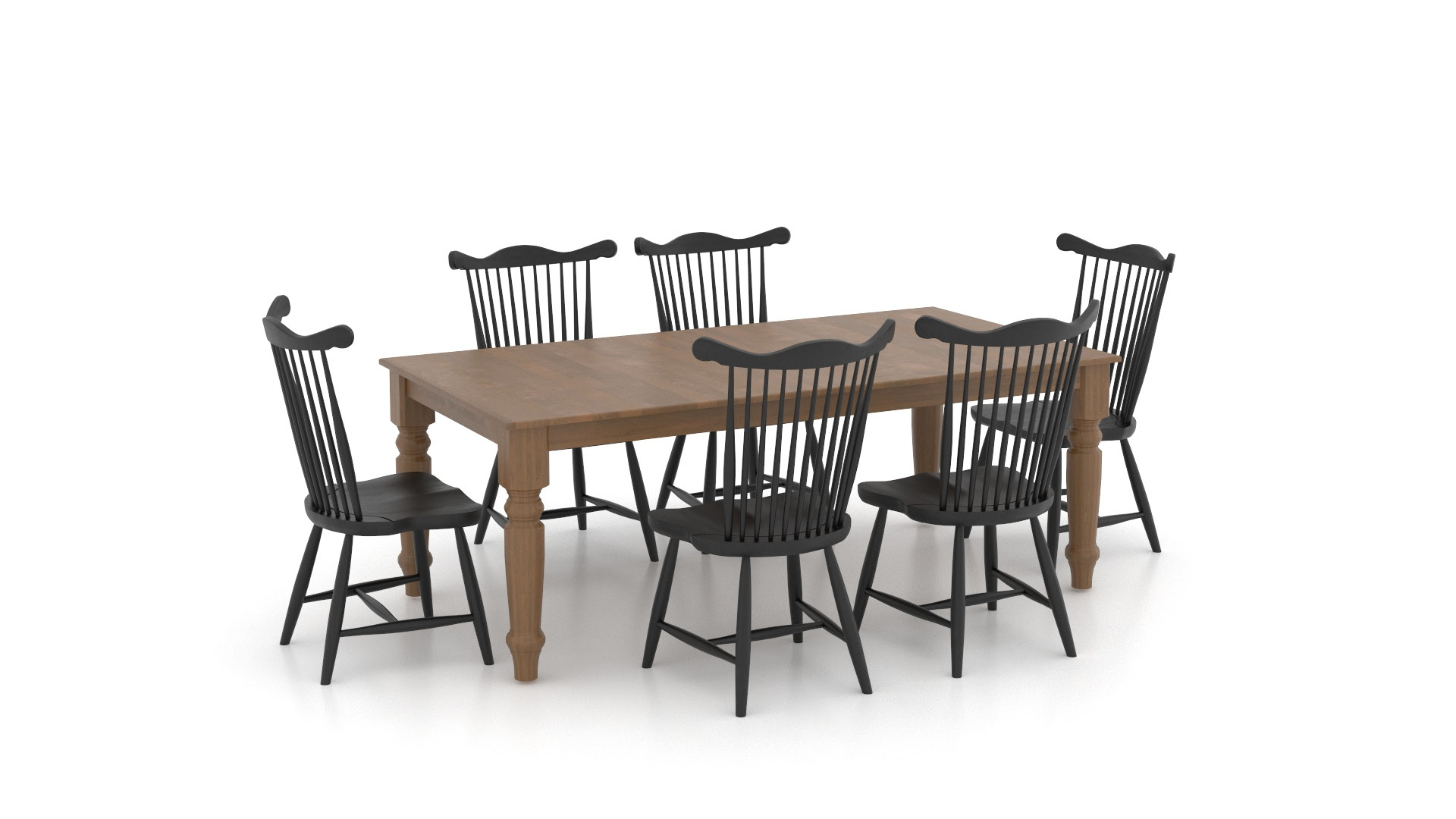 Canadel Farmhouse Dining Set Core Collection 