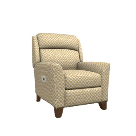 Rheeves Fabric High Leg Recliner Chair