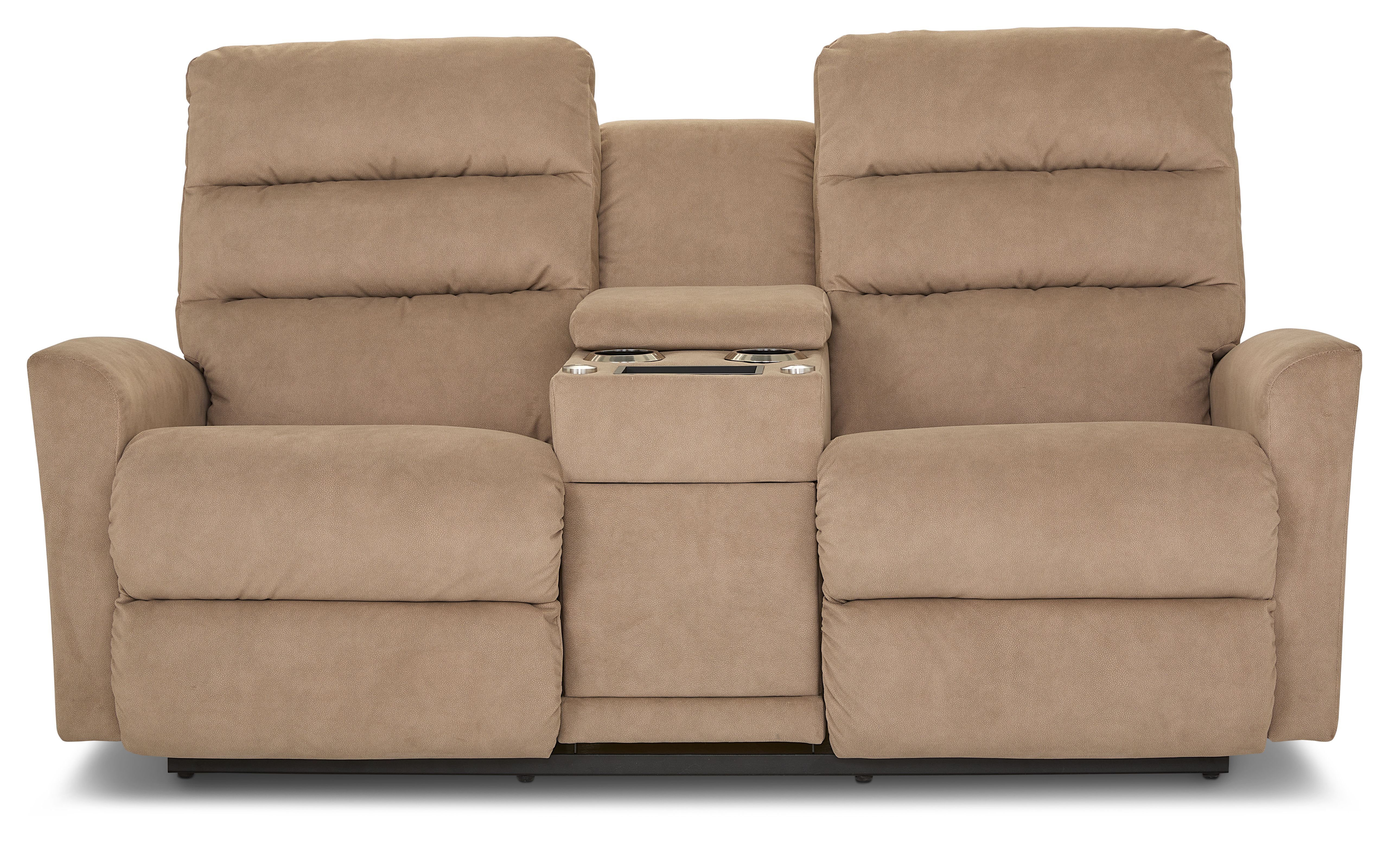 Liam Fabric Wall Reclining Loveseat w Console