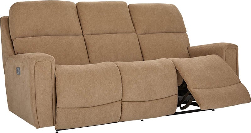 Apollo  Power Reclining Sofa w/ Headrest, Lumbar & Drop Down Table