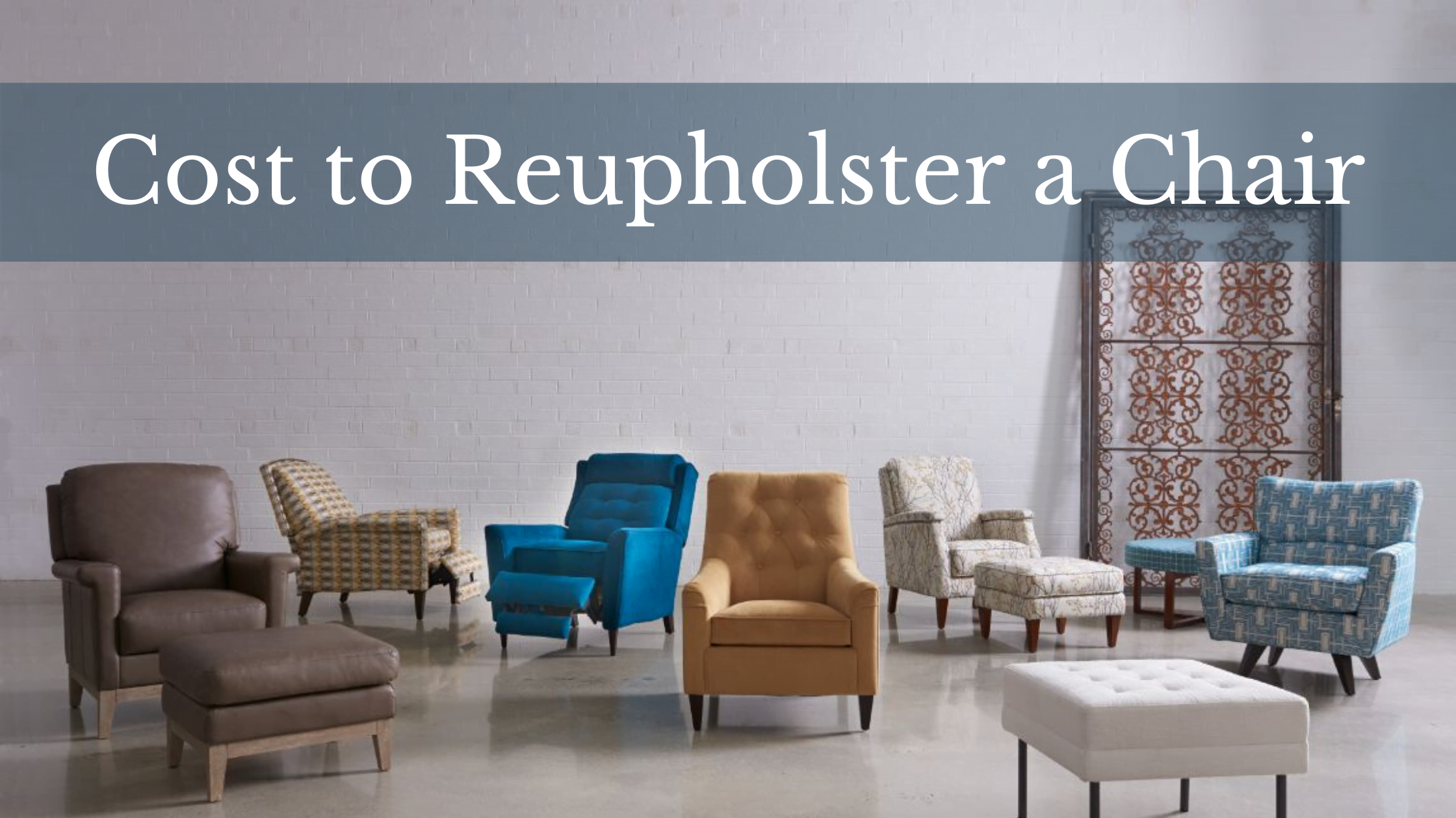 Cost To Reupholster A Chair Dining, How Much Does It Cost To Reupholster A Leather Sofa