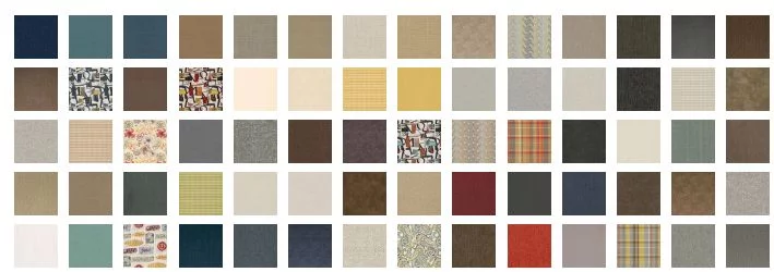 Sample of iClean™ Fabric colours/patterns iClean™ Fabric Review