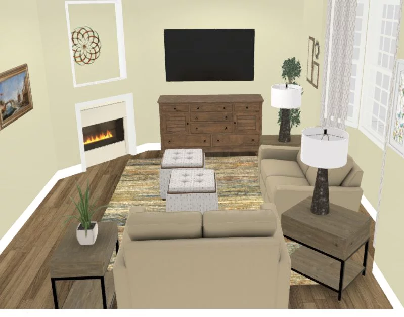 3d room design In-Store Presentation