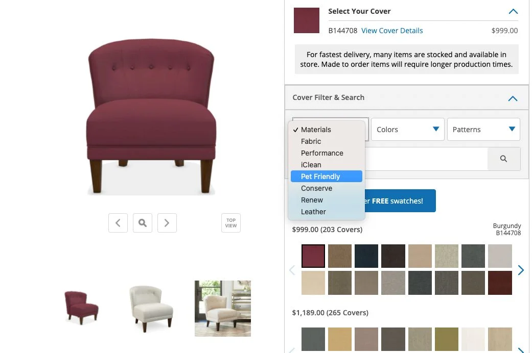 Furniture Cover Search Pet Friendly Fabrics