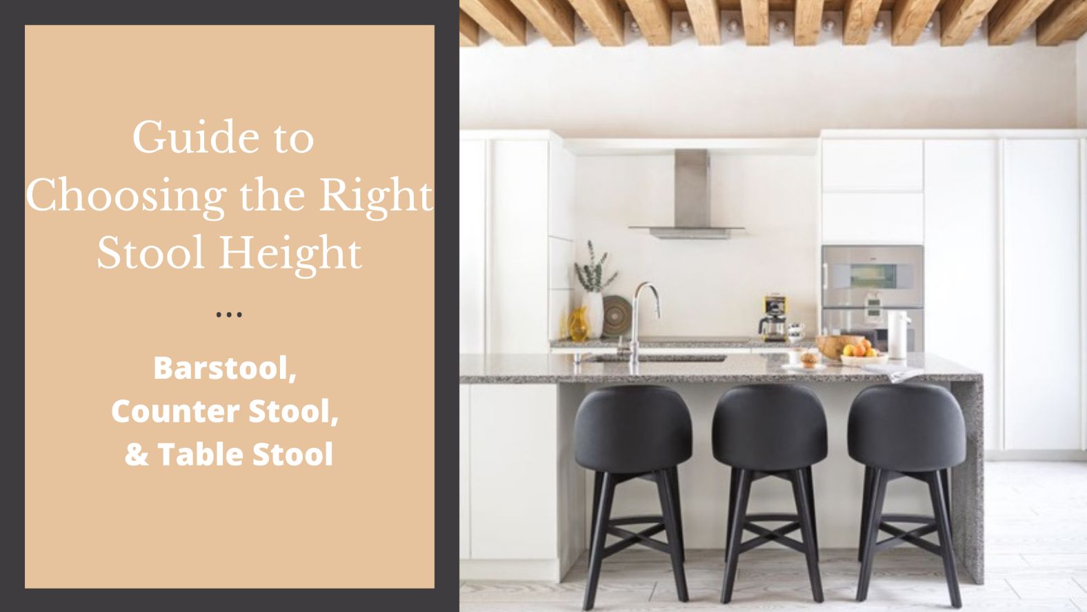 Guide to Choosing the Right Stool Height Measuring for Barstools