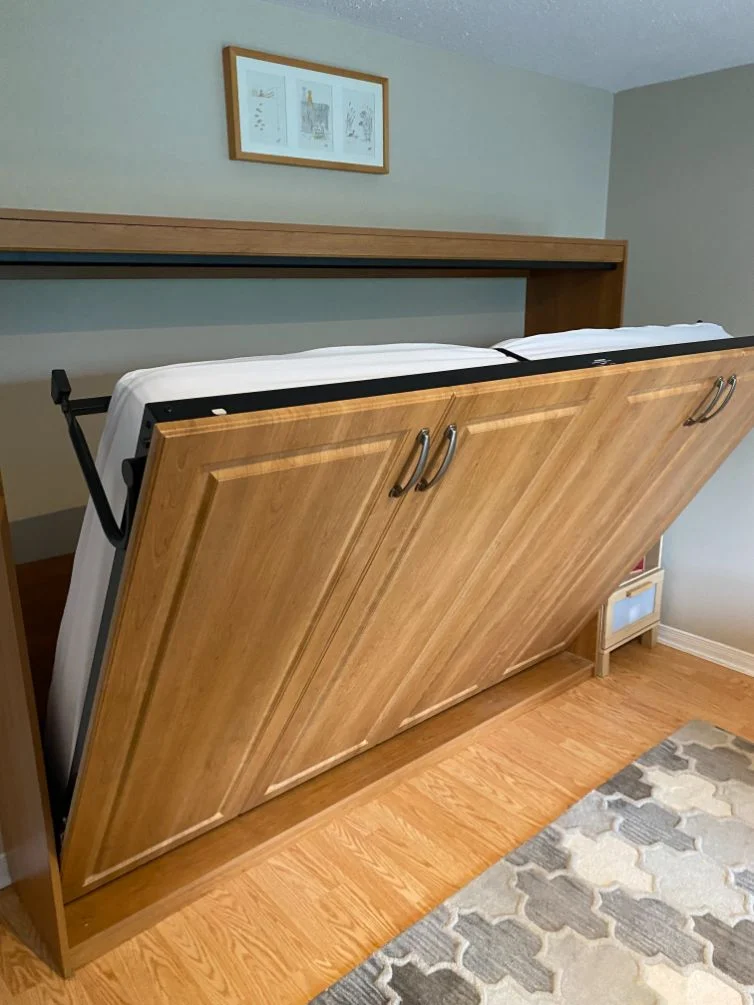 How to convert wall bed into bed Murphy Bed