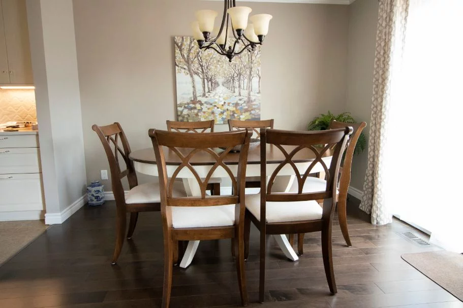 Canadel dining set The Rockland Design Project - Living & Dining Room Makeover