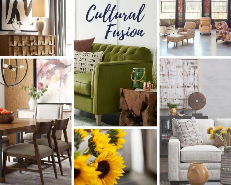 2020 Design Trend, Cultural Fusion room image examples