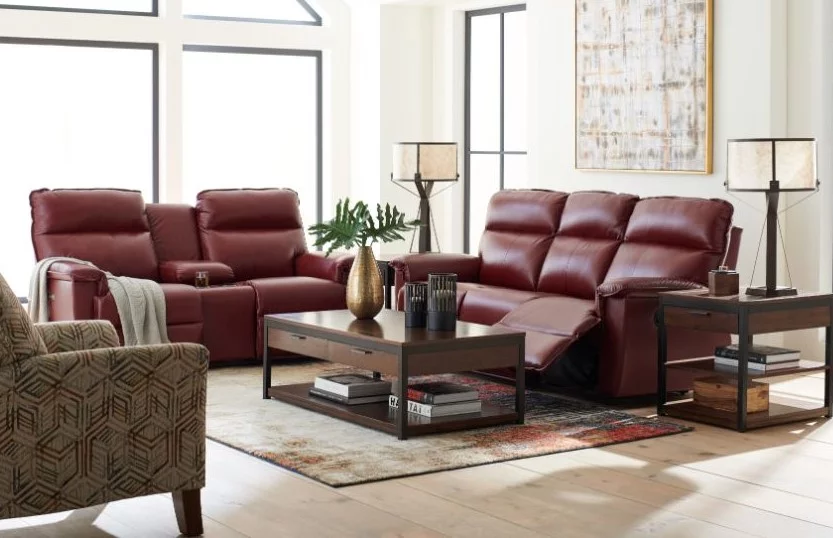 La-Z-Boy Jay Power Reclining Sofa in Living Room, Sofa Costs