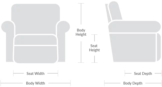 Recliner Dimensions The La-Z-Boy Harbor Town Recliner: An In-Depth Review