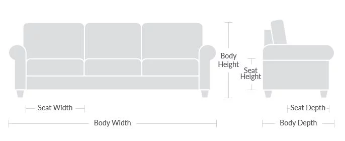 Size & Dimensions Collins Sofa Review