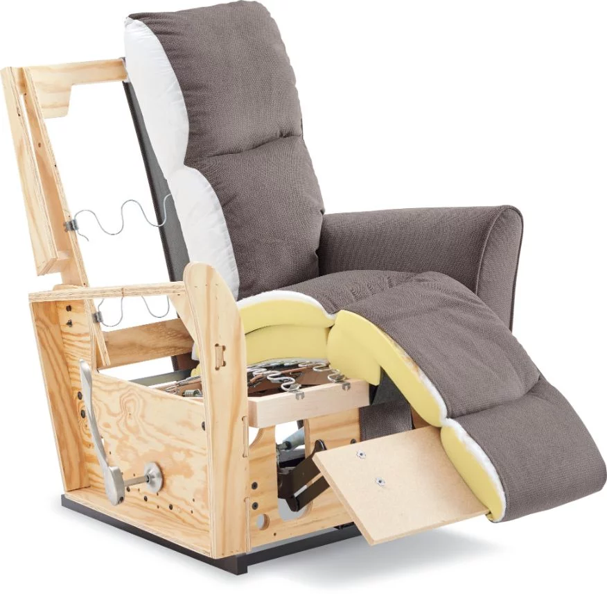 Inside of Recliner 7 LZB Only's