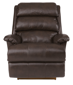 Astor Leather Power Rocking Recliner w Headrest & Lumbar